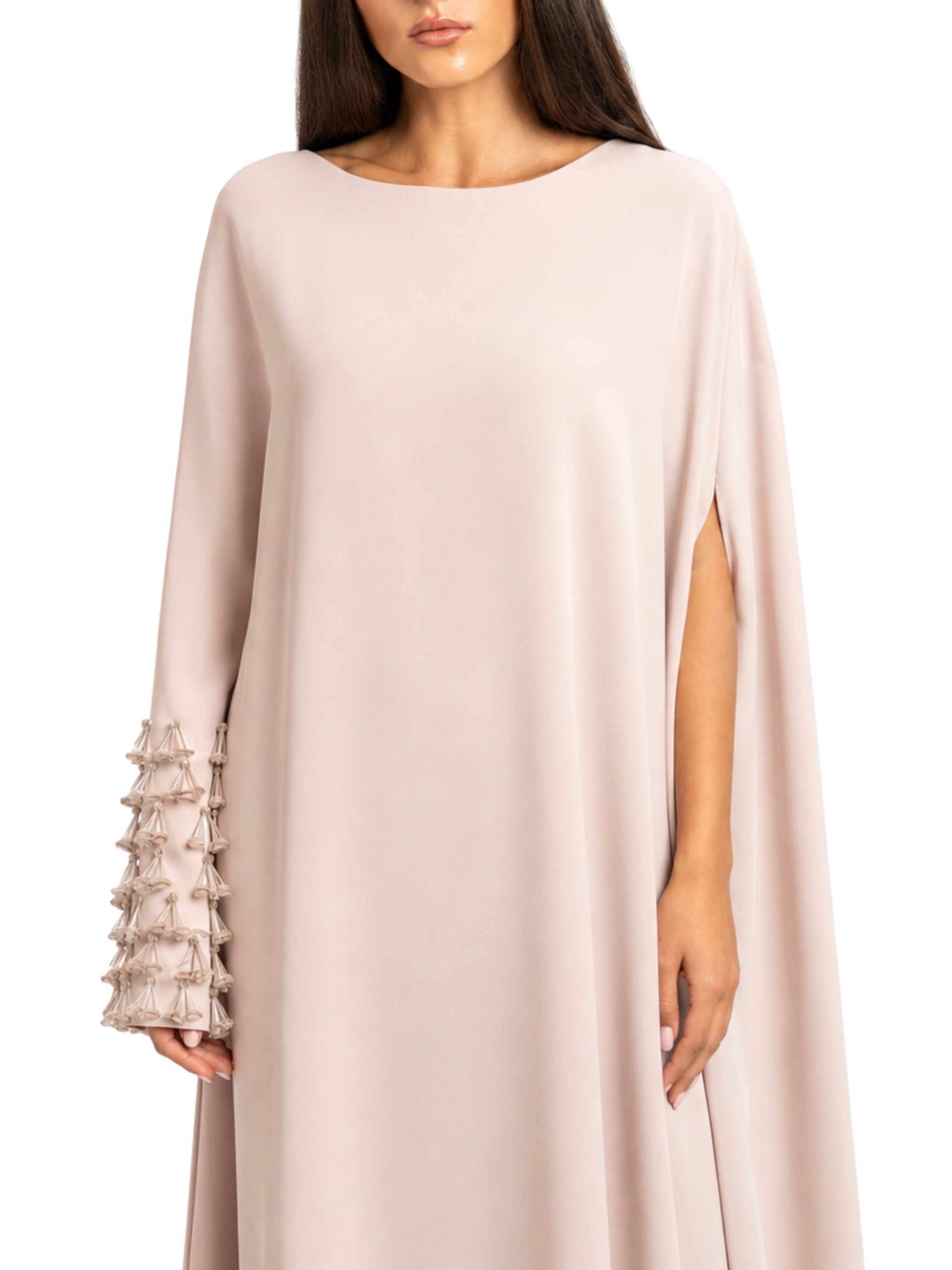 Hand embroiderd on one sleeve  jumpsuit