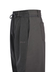 Dual fabric hybrid pants
