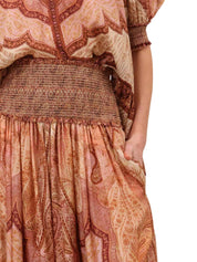 Wanderlust Frill Maxi Skirt