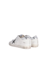 SUPER-STAR LEATHER UPPER SUEDE TOE ZEBRA HORSY STAR LAMINATED HEEL