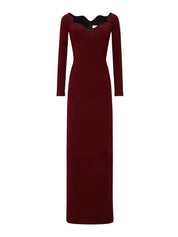 Cherry Burgundy Gown
