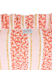 Ruffled cushion 30*50 bagatelle red