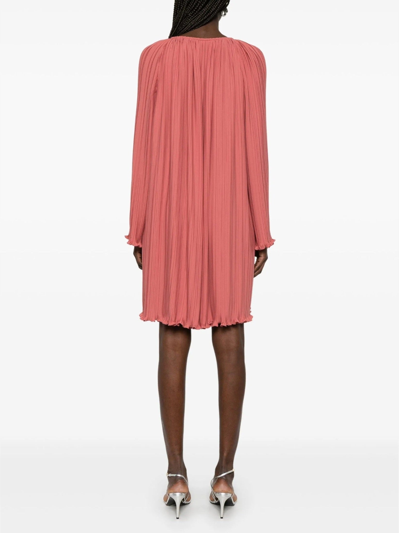 Pleated blouse