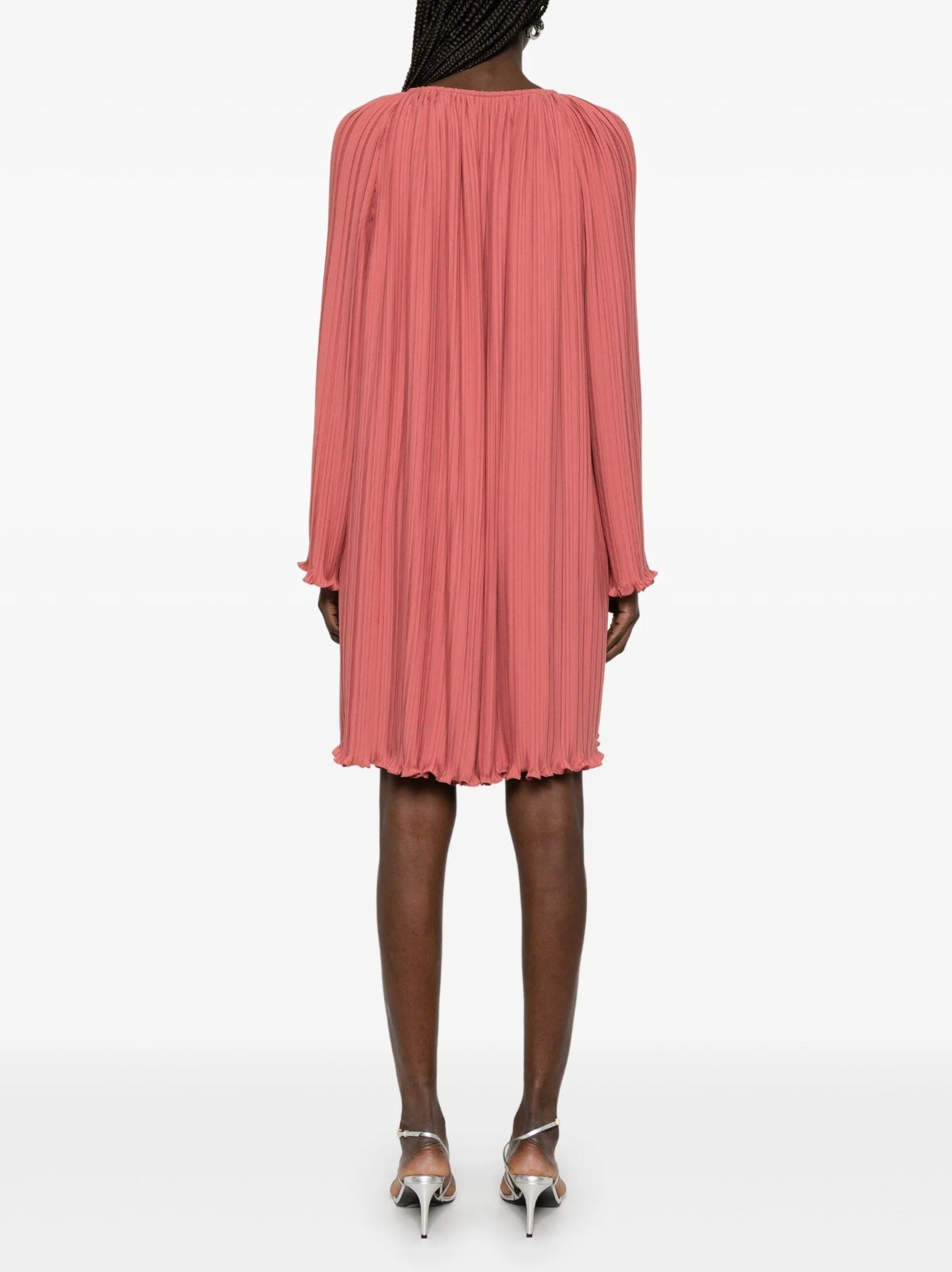 Pleated blouse