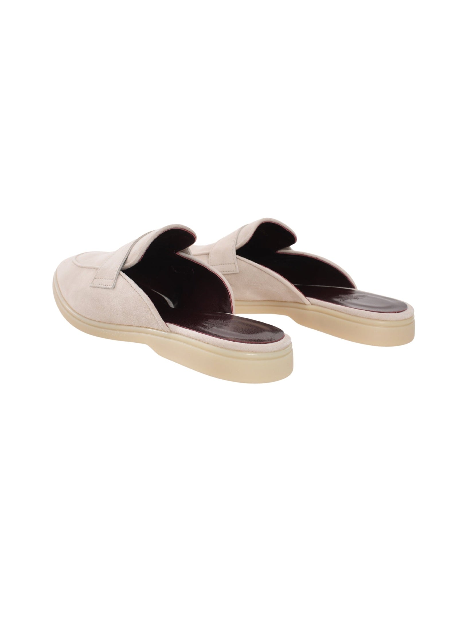 Nomad suede gomme slippers