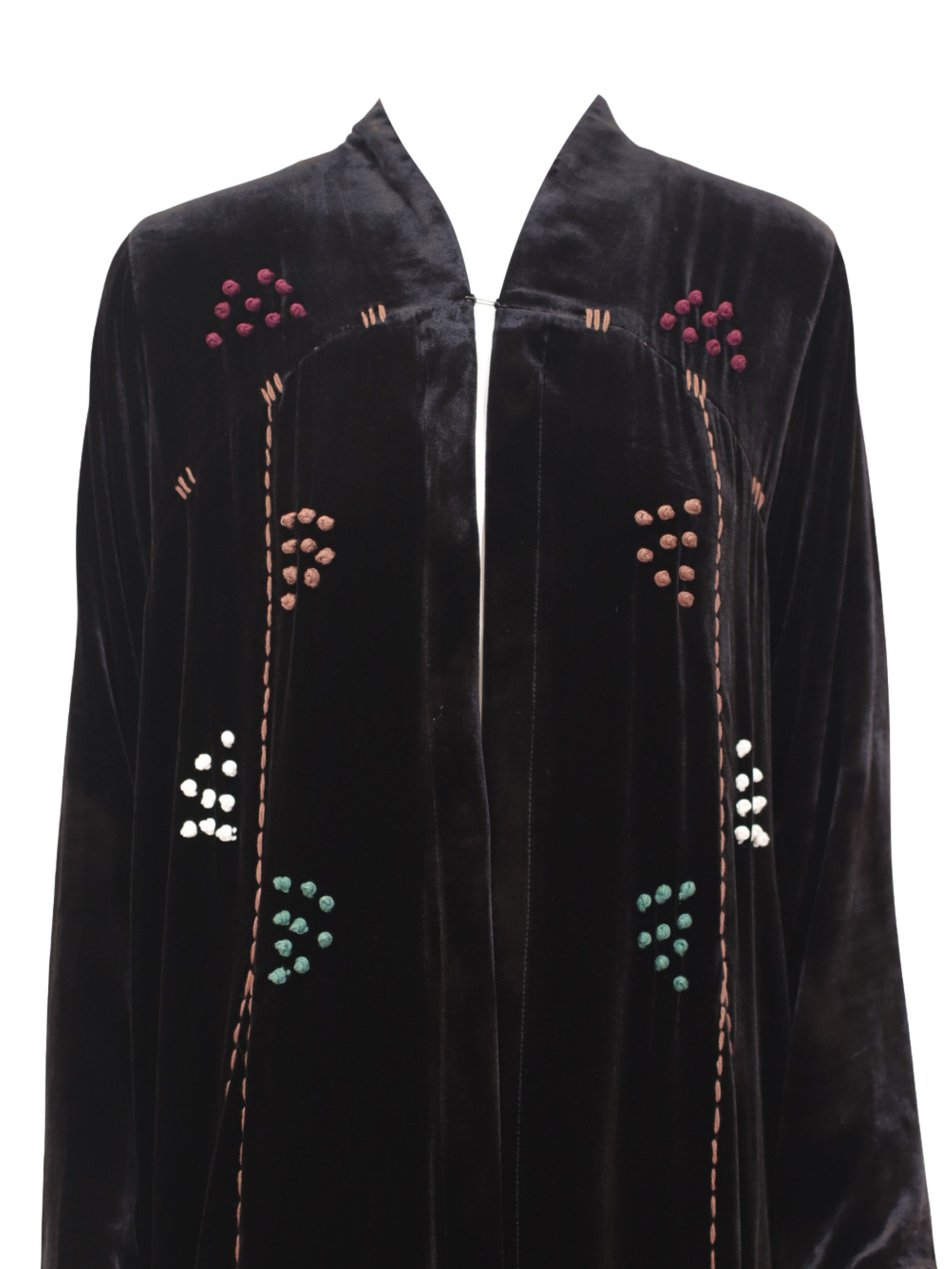 Velvet abaya
