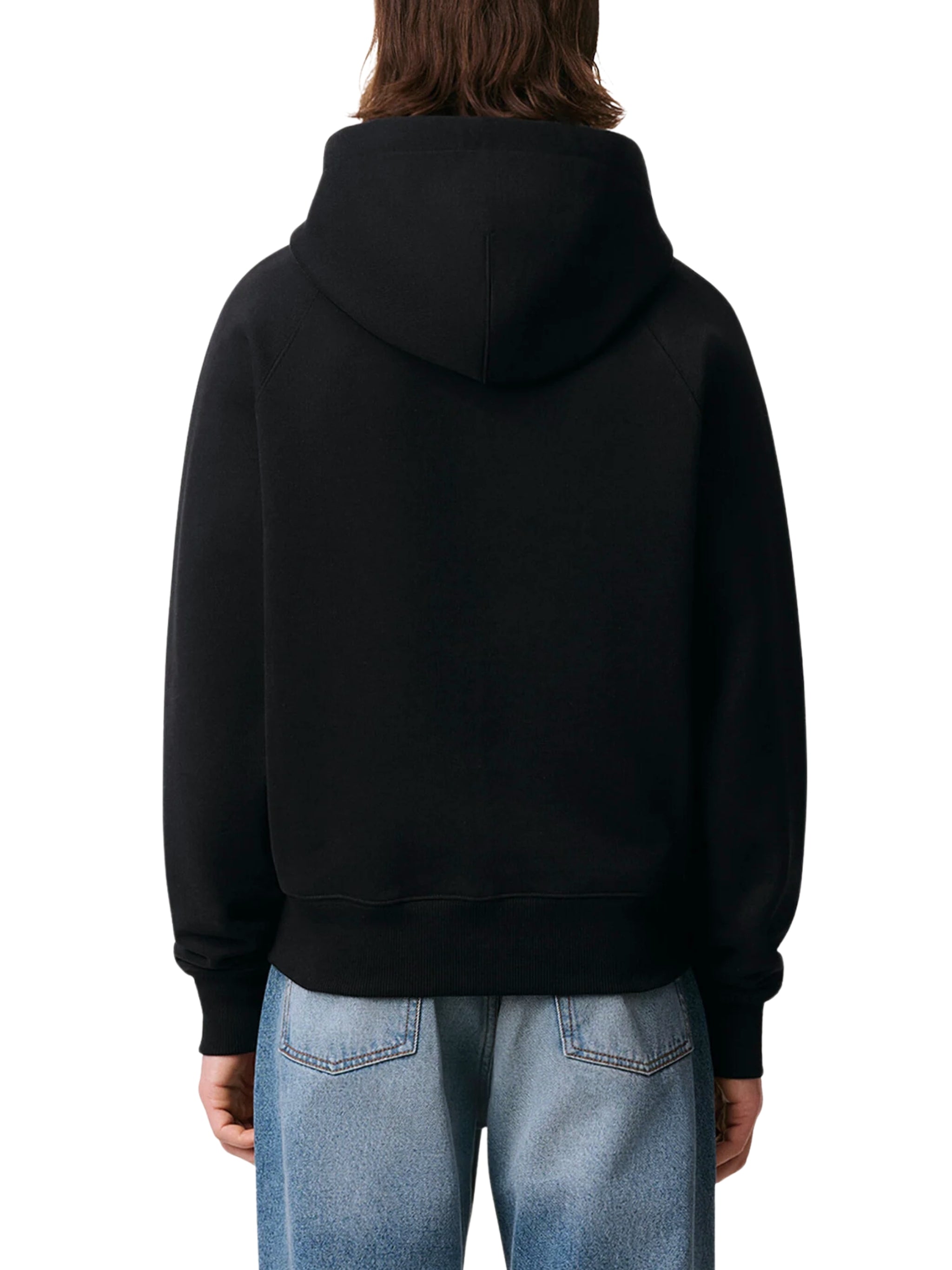 SMALL EMBOSSED ADC HOODIE WITH ZIP