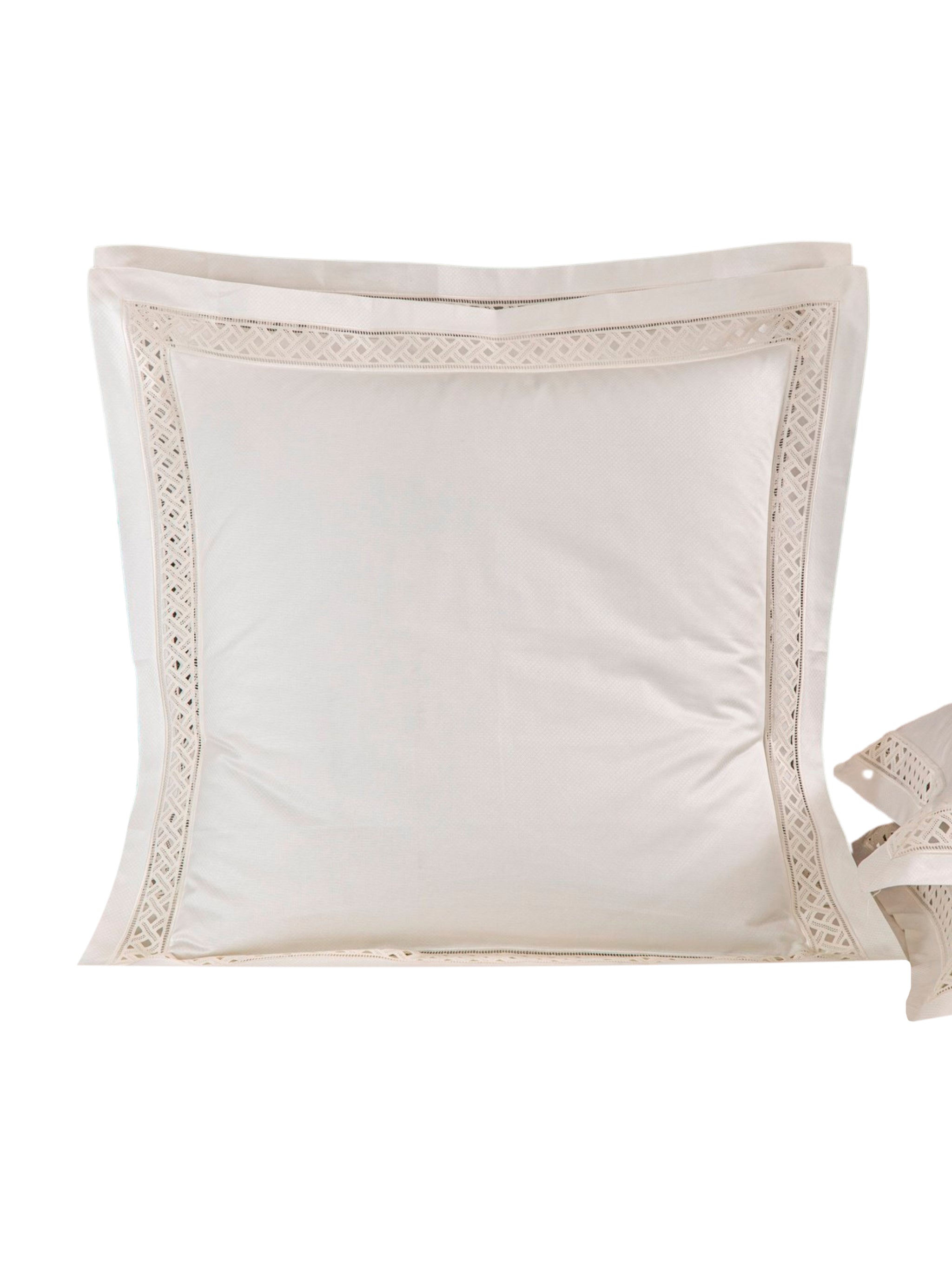 Lozenge lace bedset +2/51x71 20"x28"