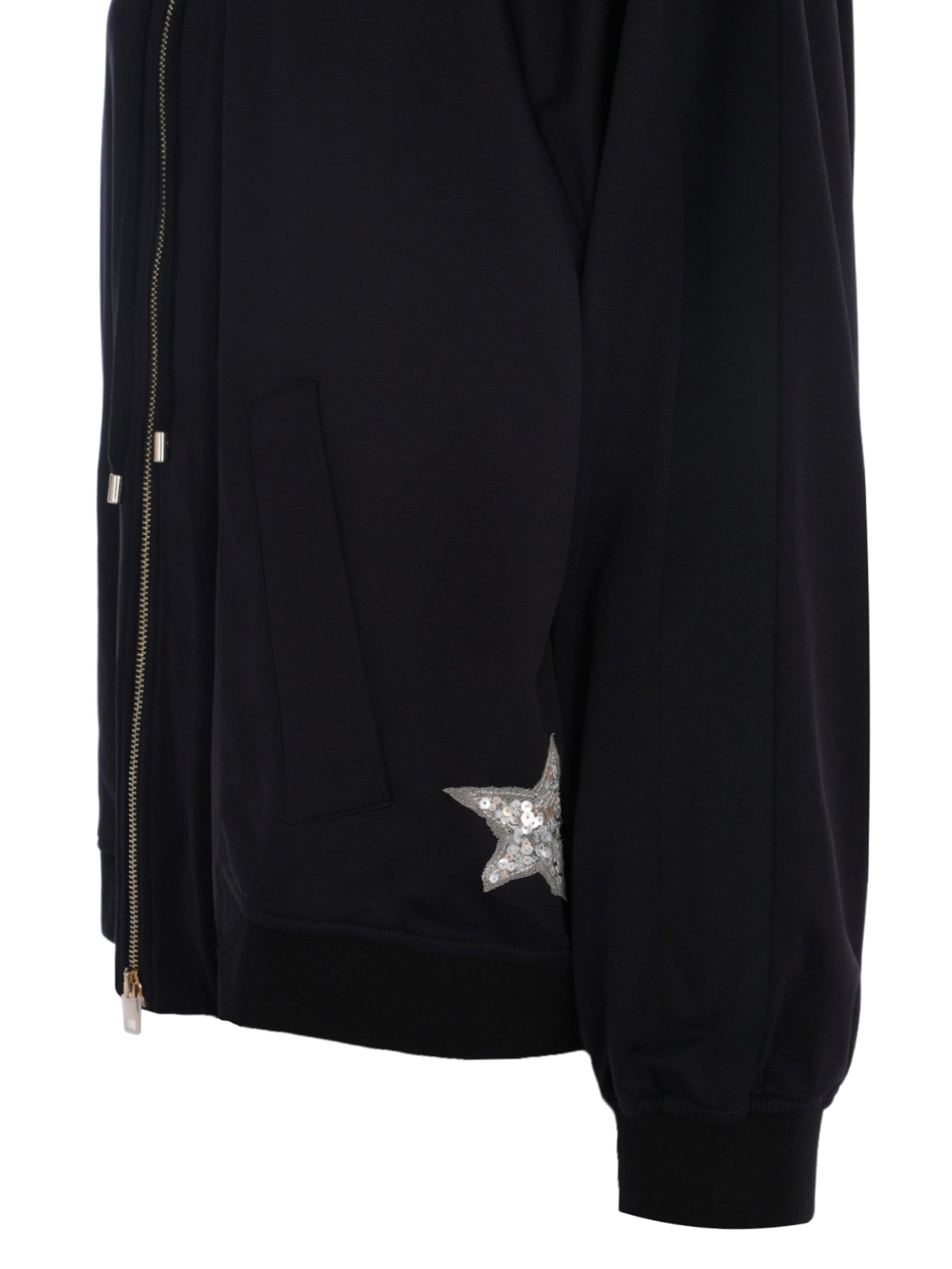 Technical cotton lightweight sweatshirt