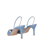 Katy sling watersnake denim blue