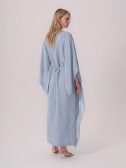 V-Neck Linen Dress