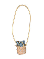 Tiny double golden sorbet lt sapphire