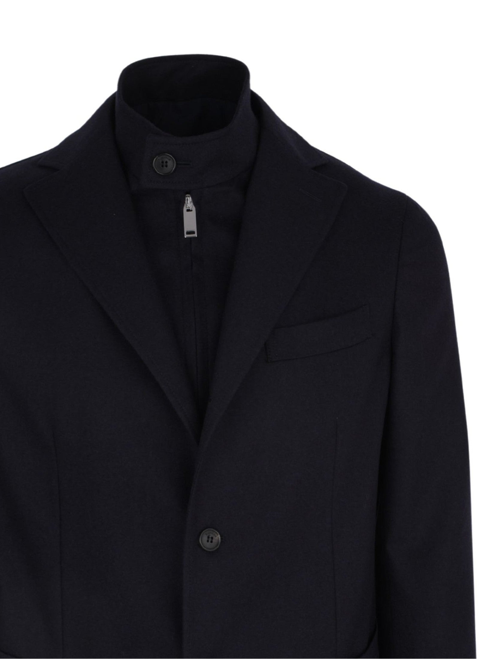Single breast men jacket