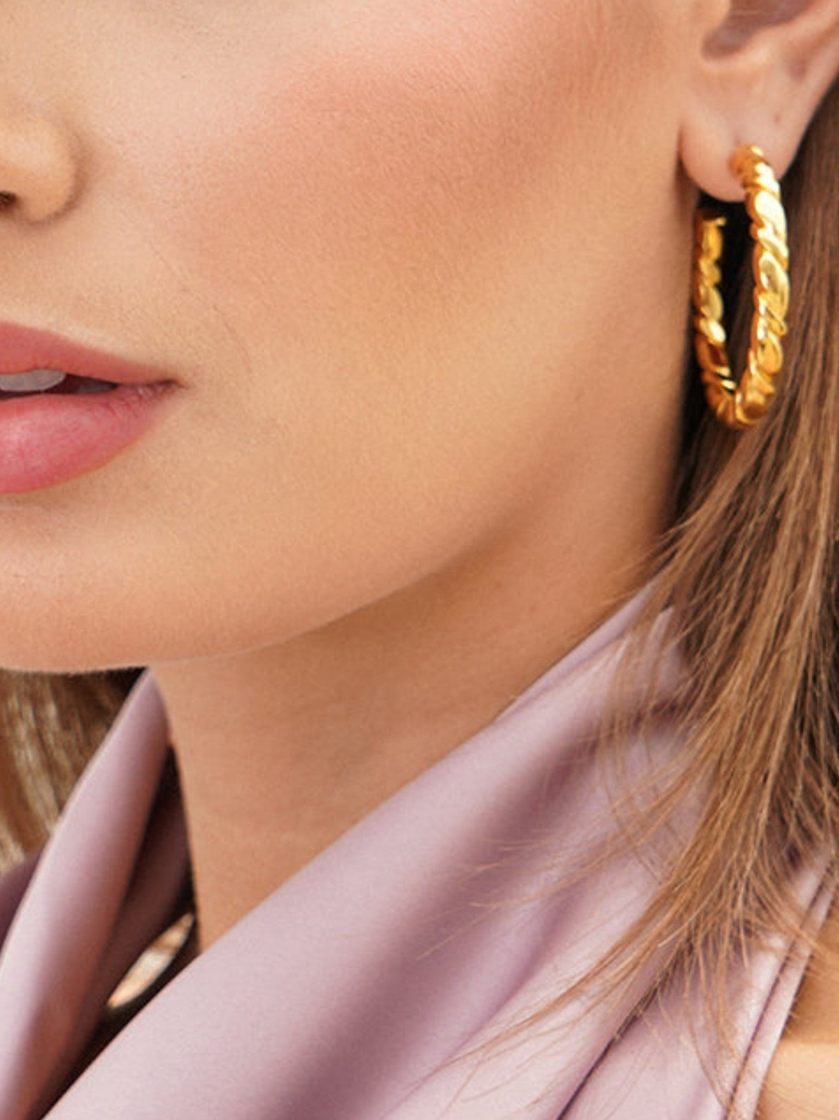 The fusilli earrings