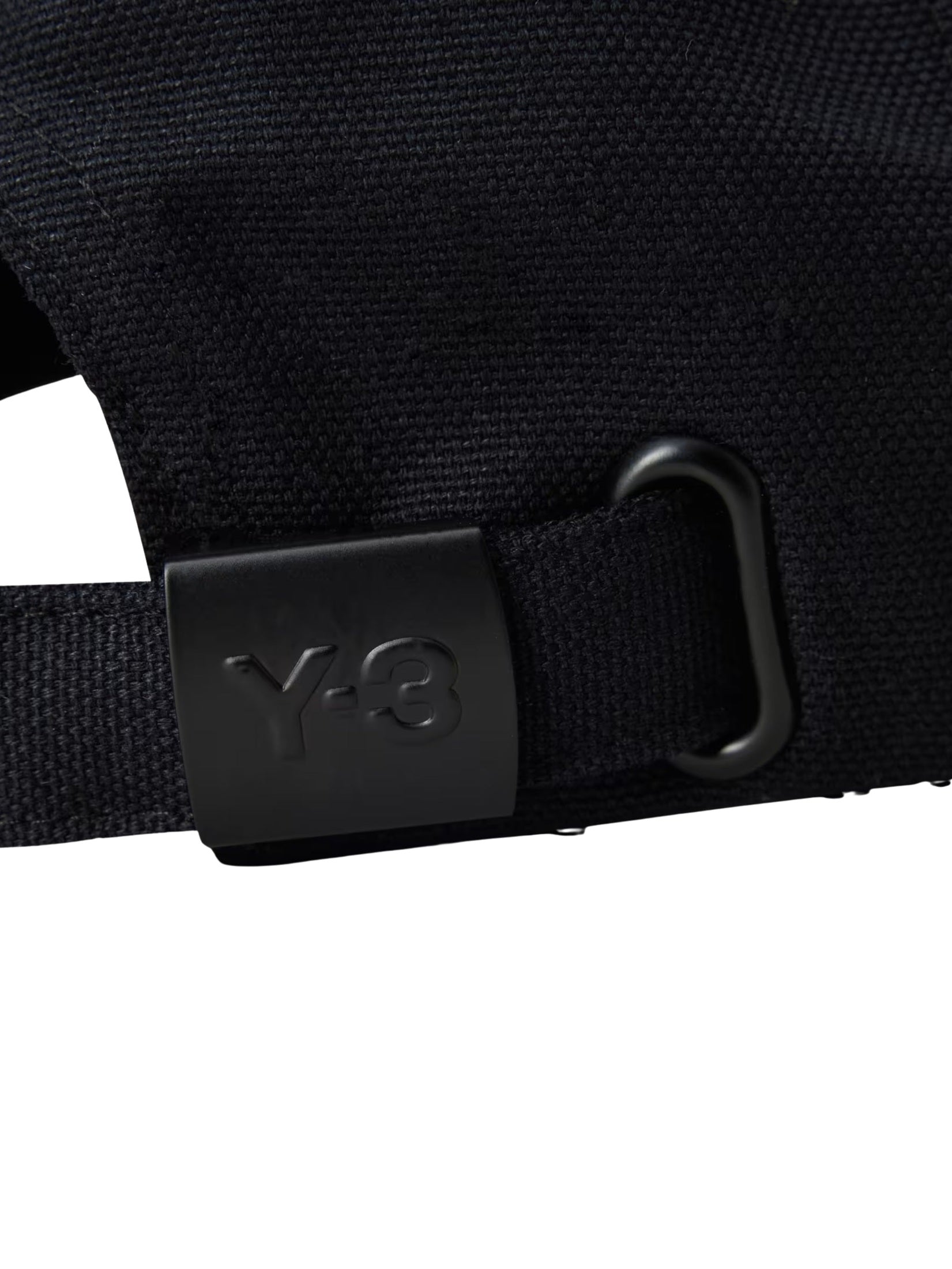 Y-3 logo cap black