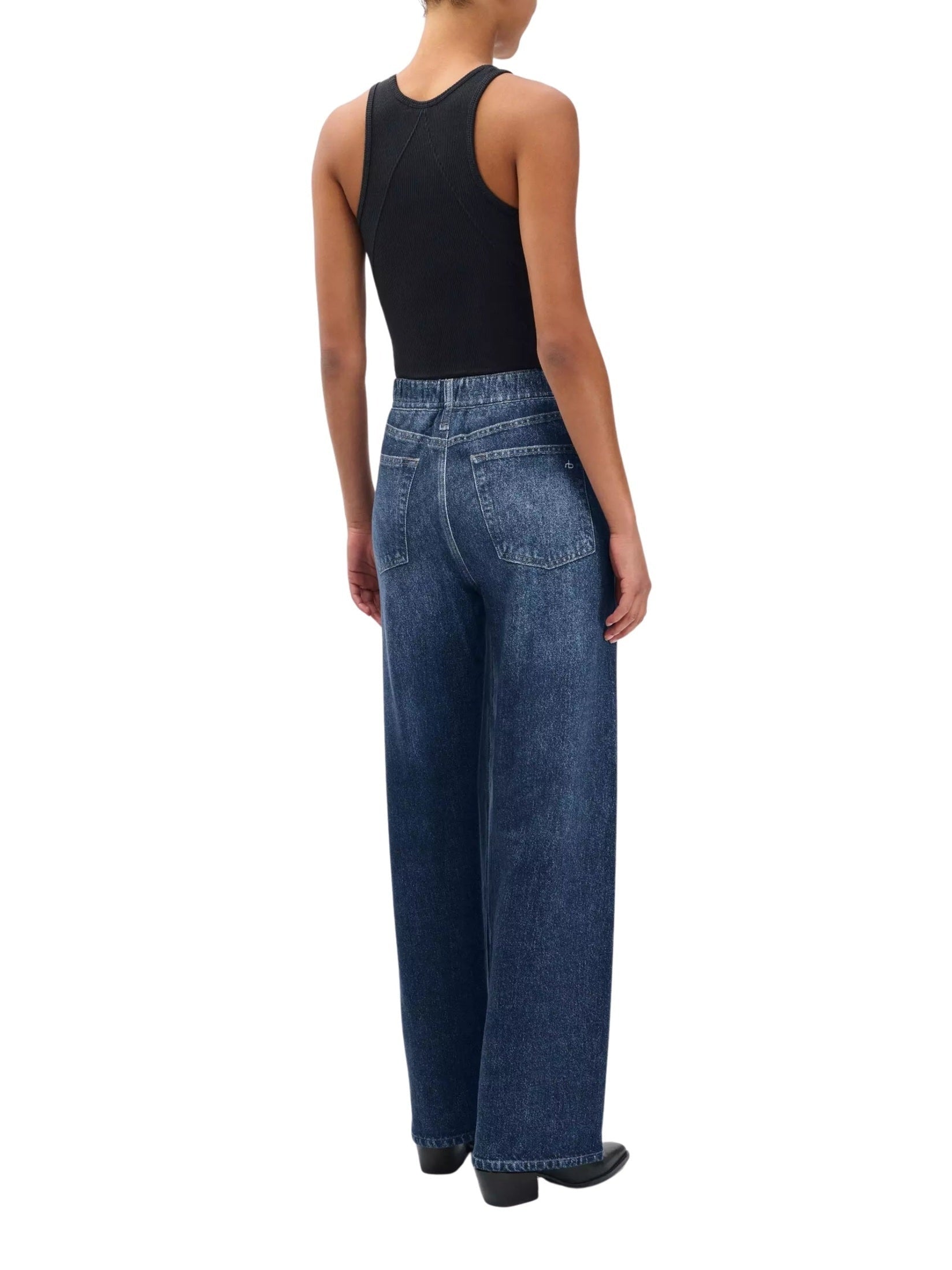 Miramar terry wide leg pant