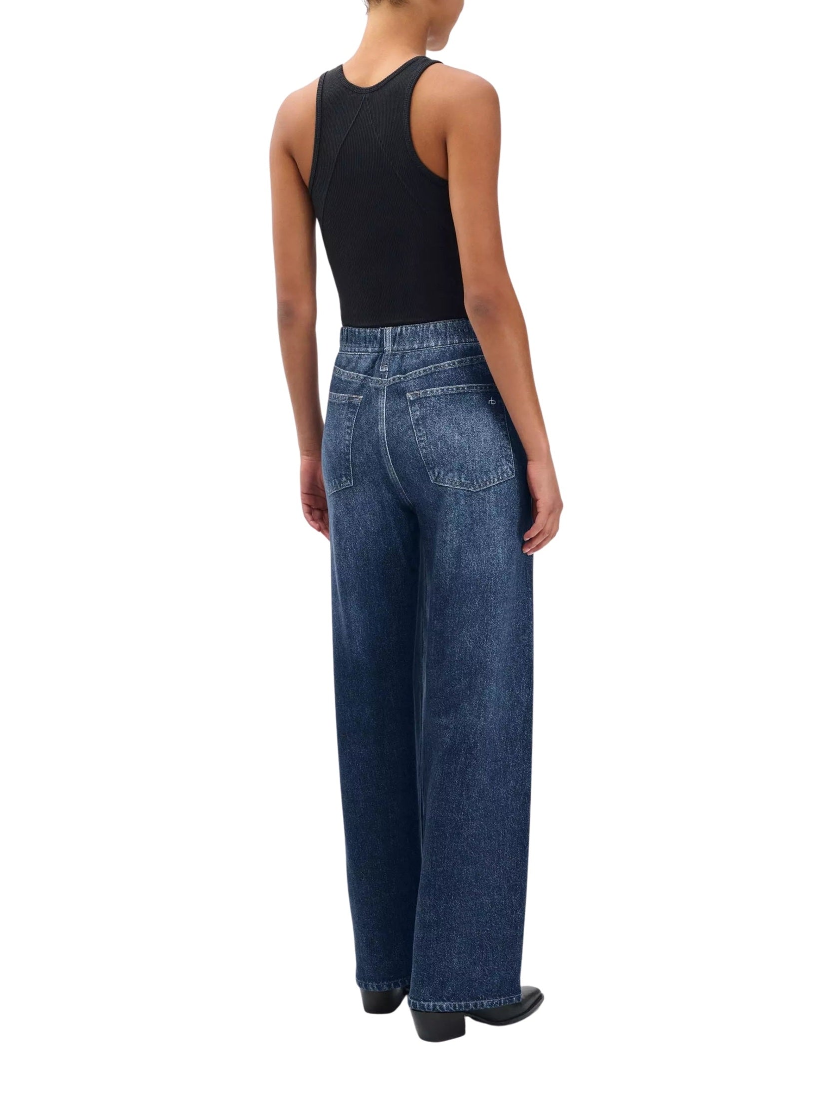 Miramar terry wide leg pant