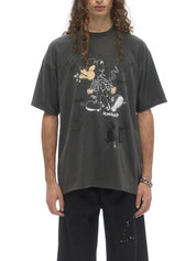 Spit t-shirt faded black