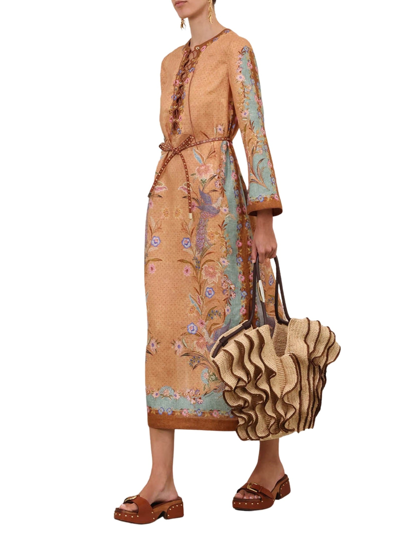 Indra tunic midi dress
