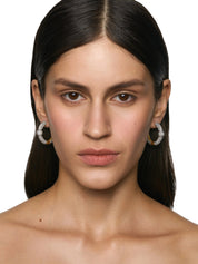 Crystal harmony hoops (large)