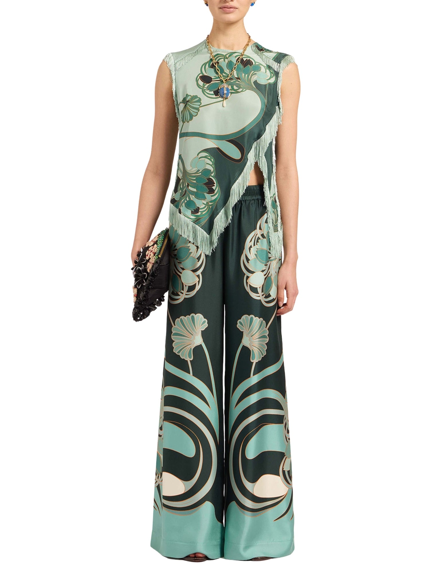 Palazzo pants (placee) blooming tulip placee