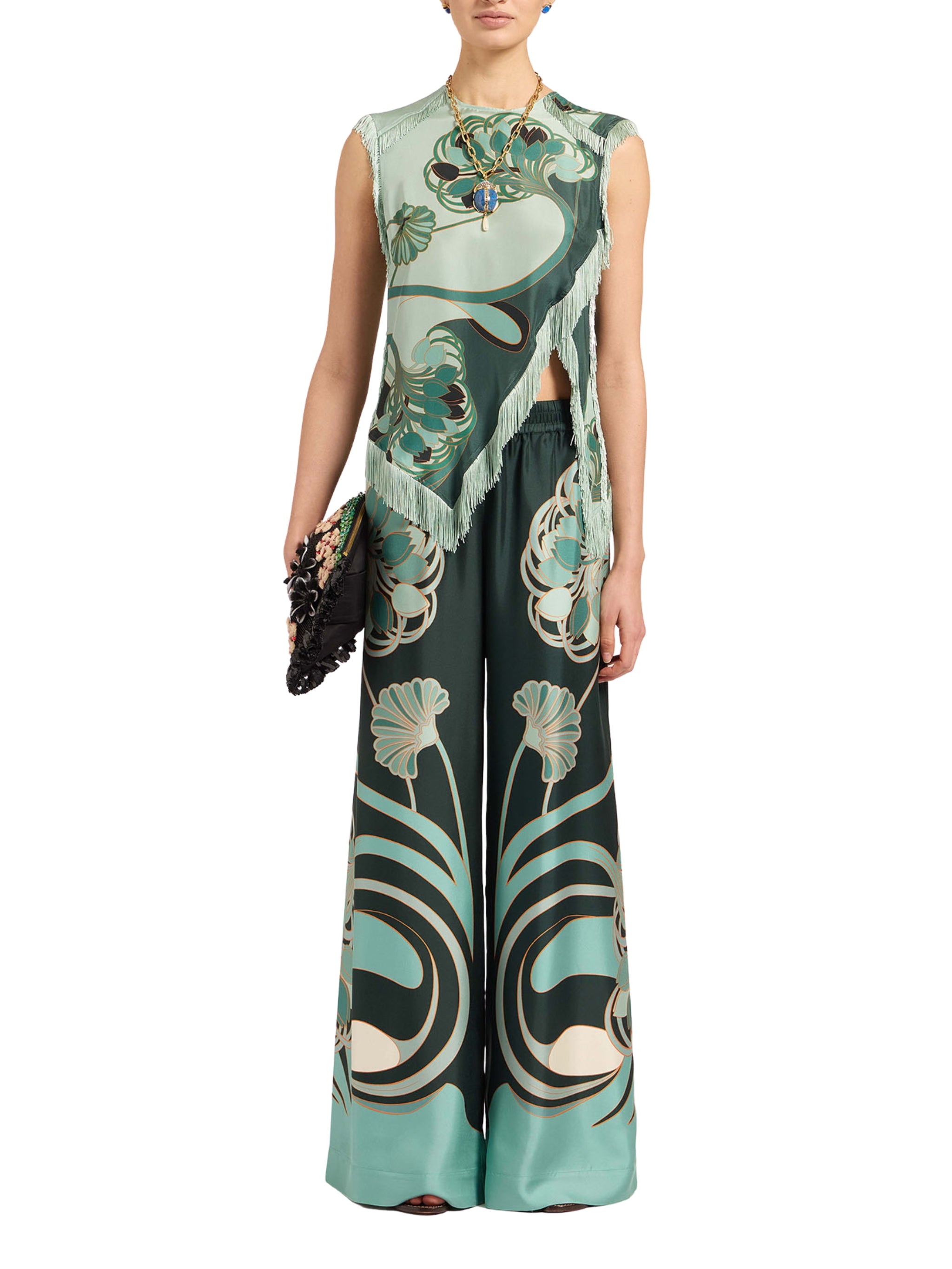 Palazzo pants (placee) blooming tulip placee