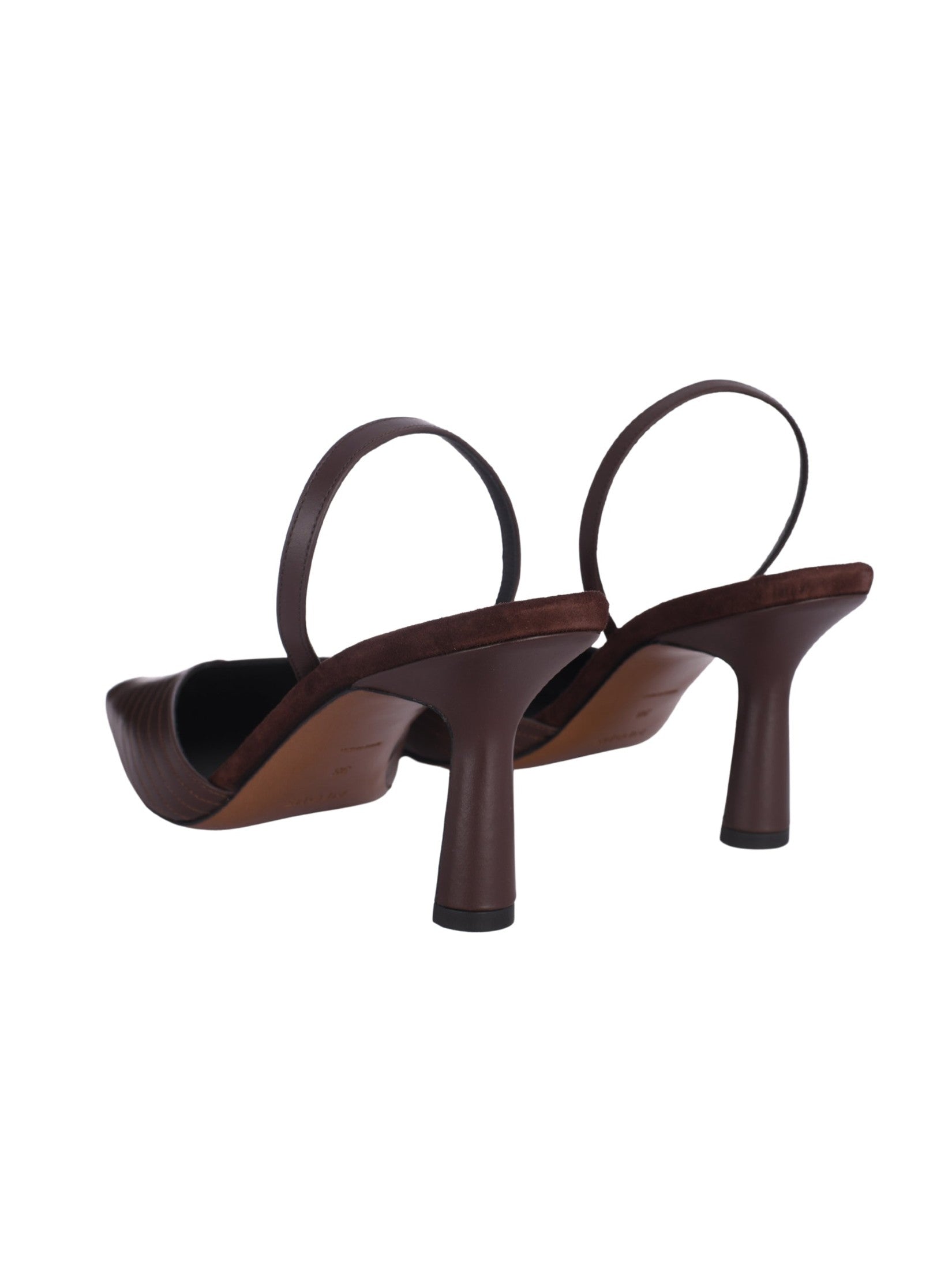 Slingback pump 80mm