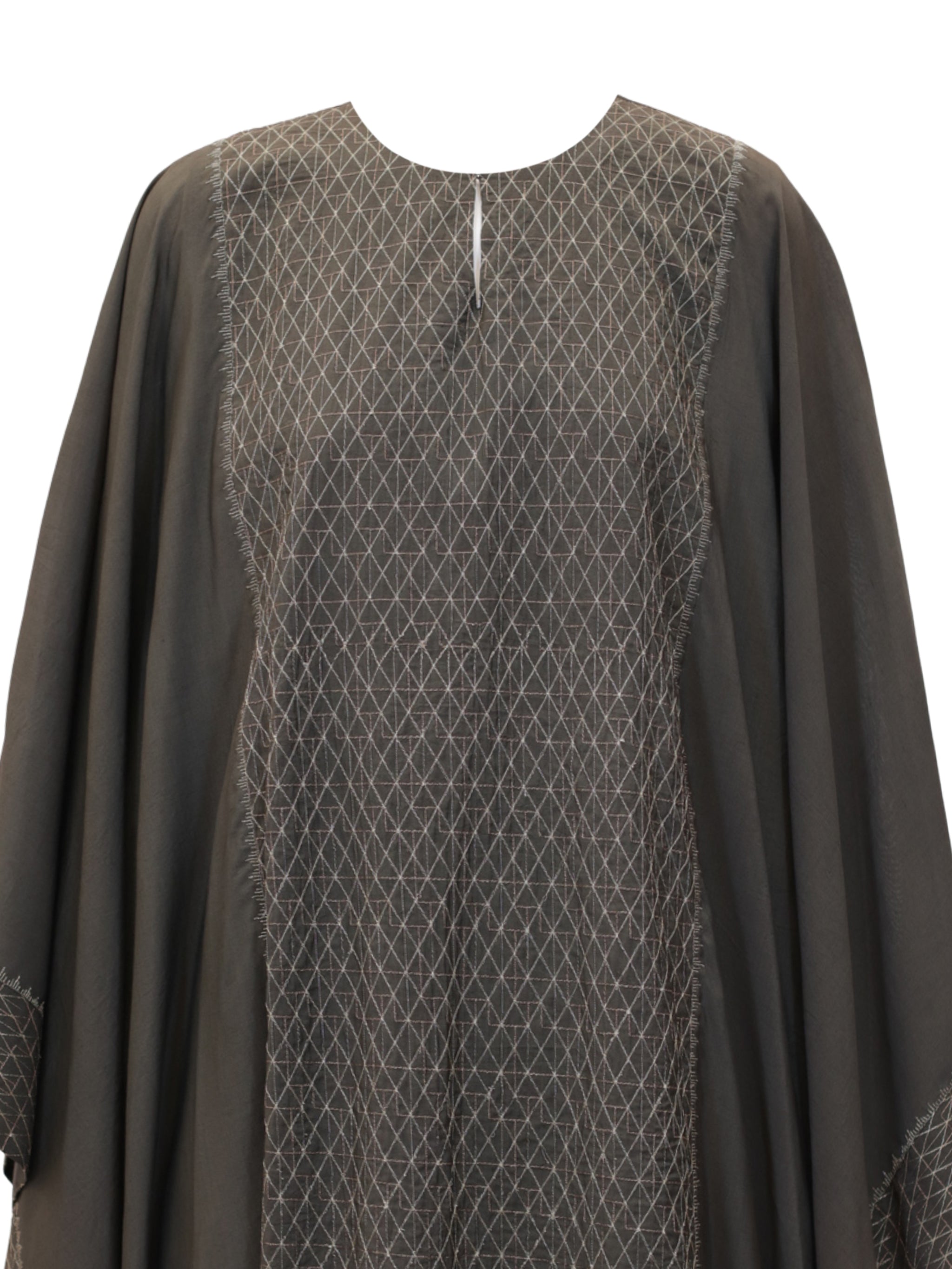 Butterfly cotton/silk kaftan