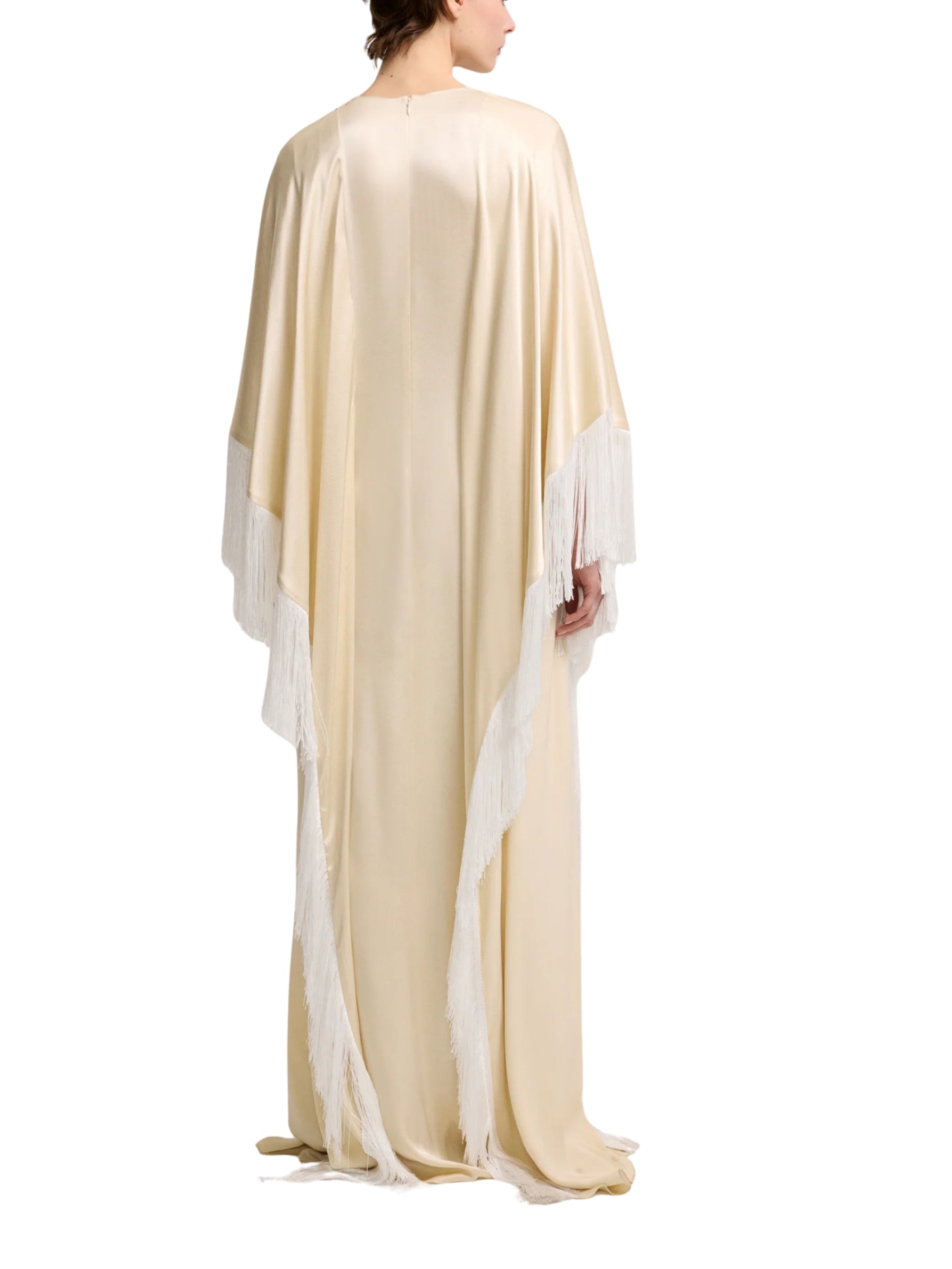 LONG DRESS WITH TASSEL DETAIL