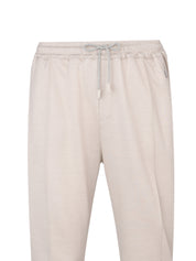 Eleventy drawstring-fastening trousers