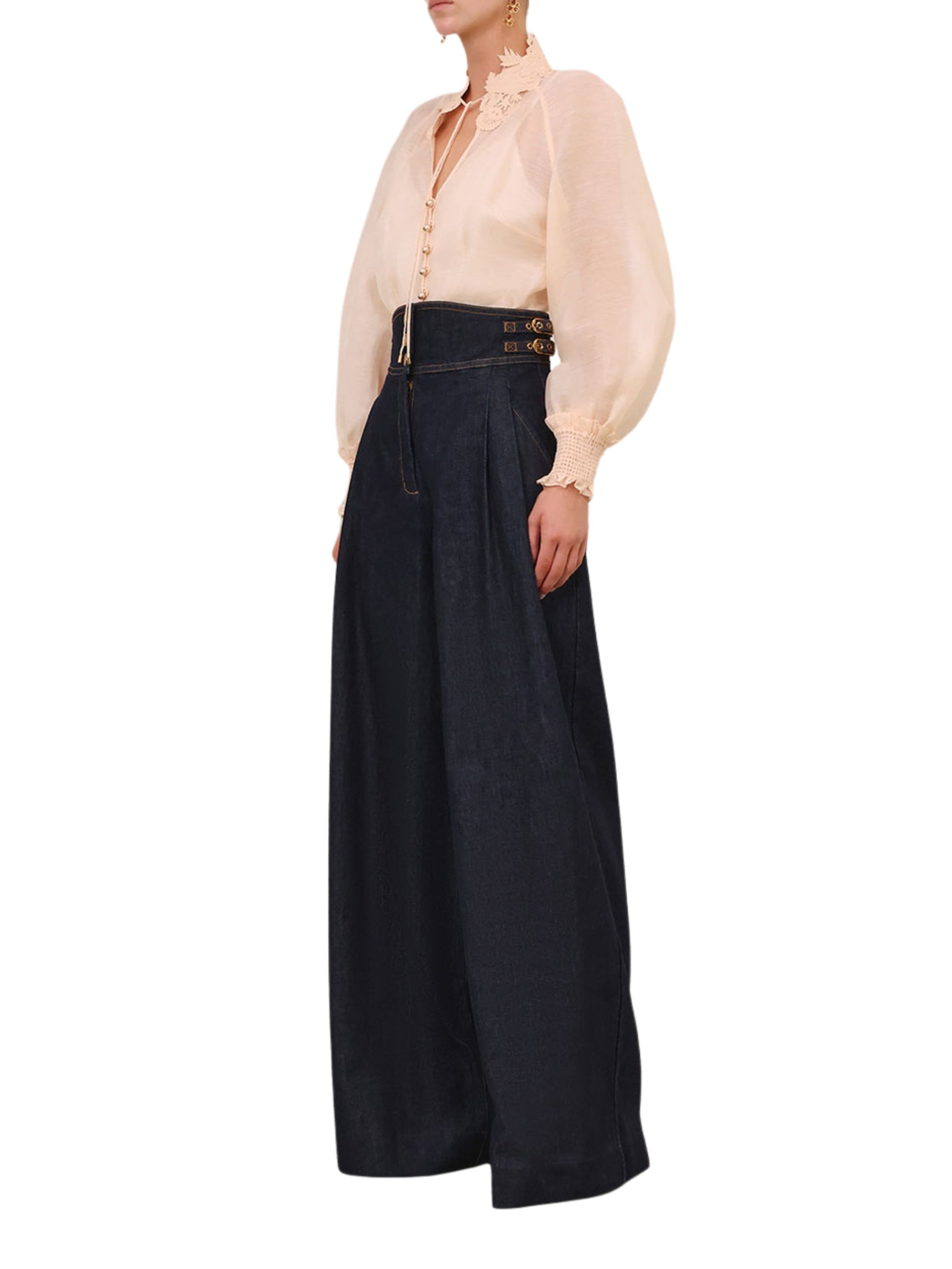 Rebellion collared blouse