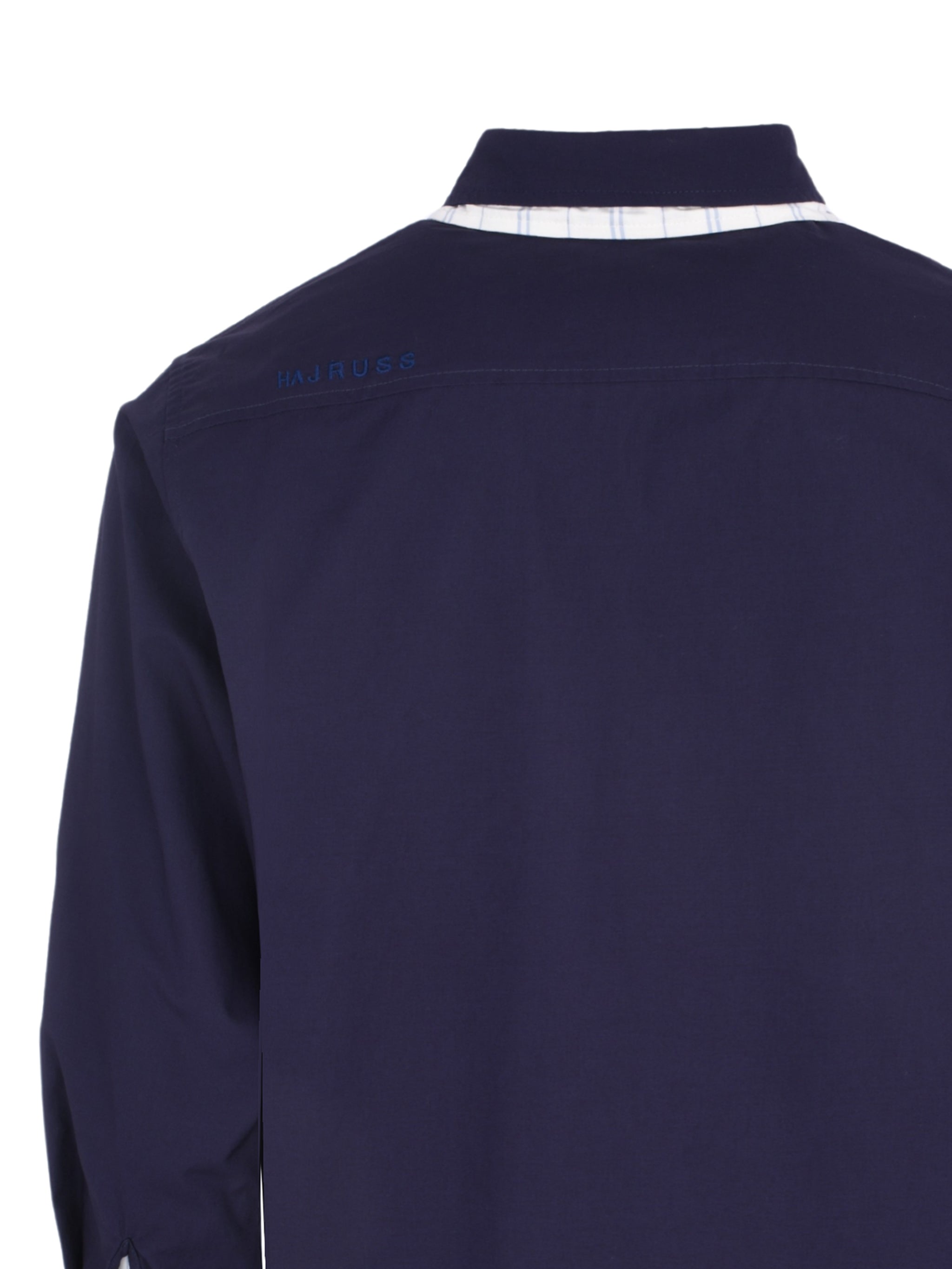 NAVY DOUBLE STRIPES SHIRT