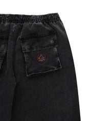 Cotton canvas jogger pant
