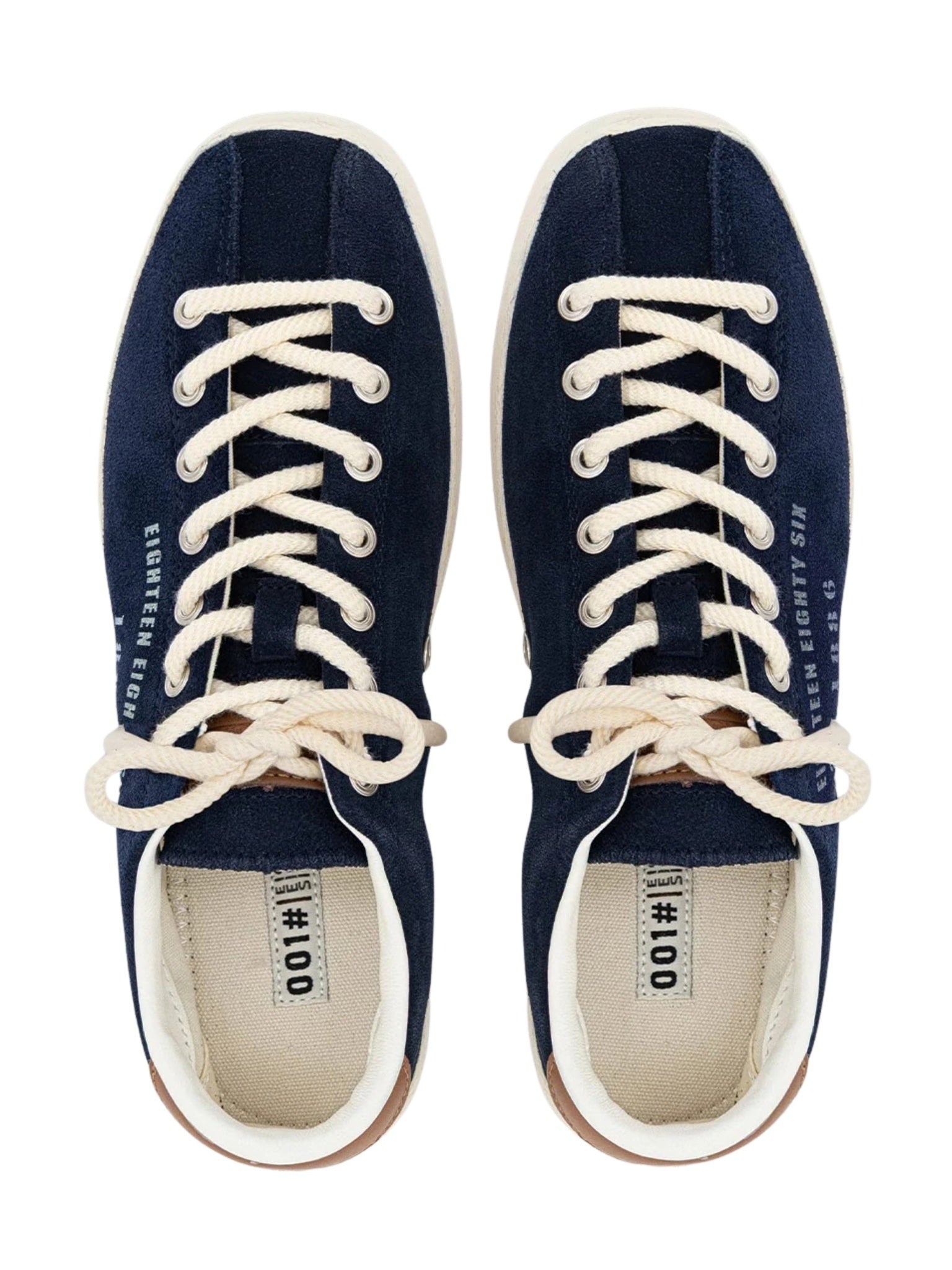 Terrain navy suede sneakers