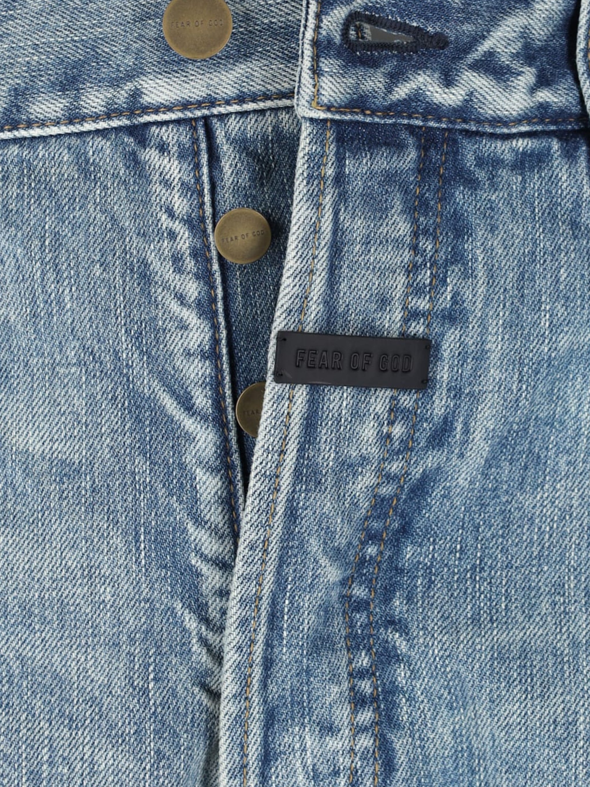 Straight 5 pocket jean