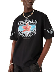 BLADES PRINTED OVERSIZED T-SHIRT
