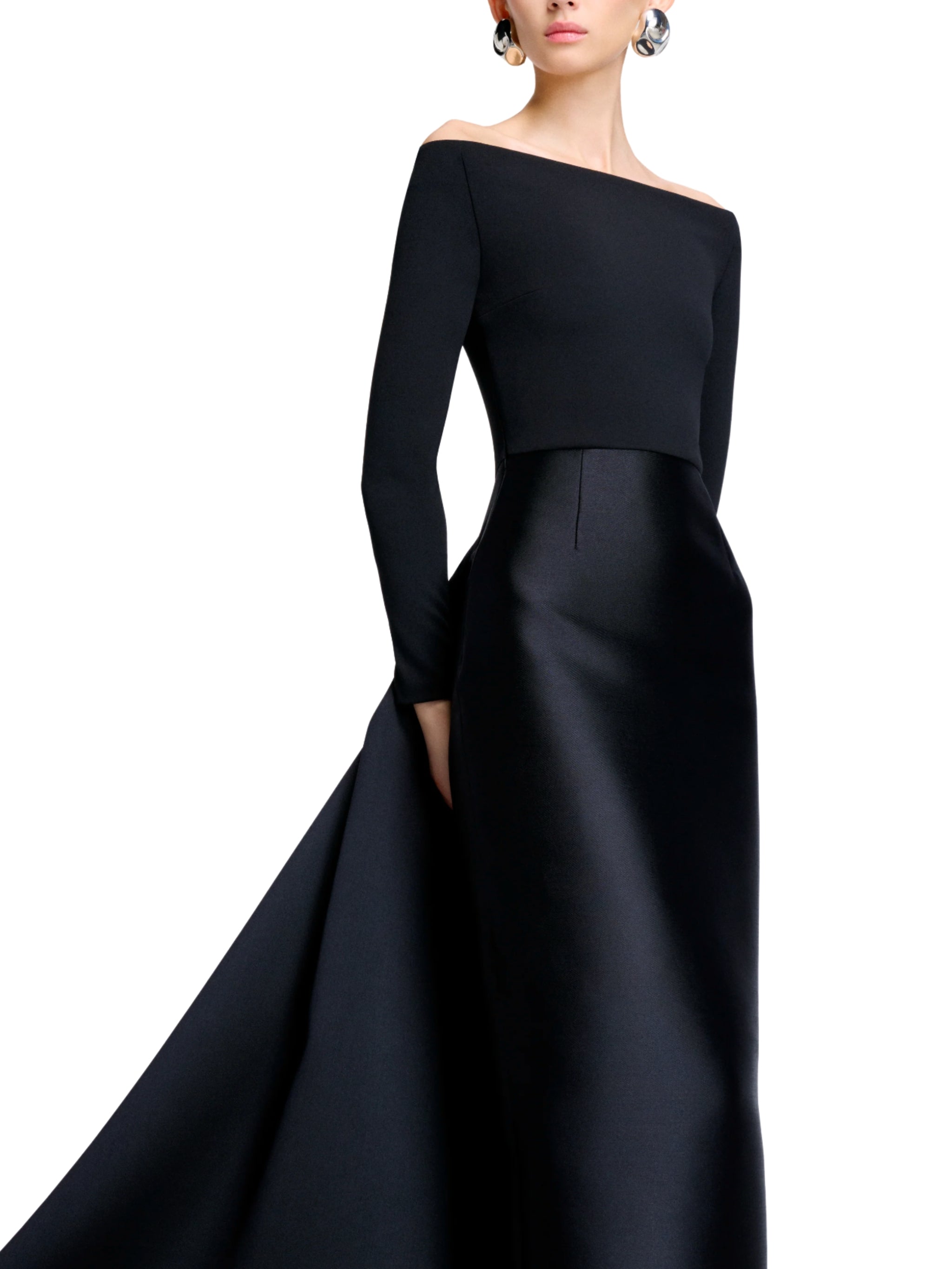 The Winslow Maxi Dress in Black