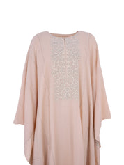 Butterfly Cotton-Silk Kaftan