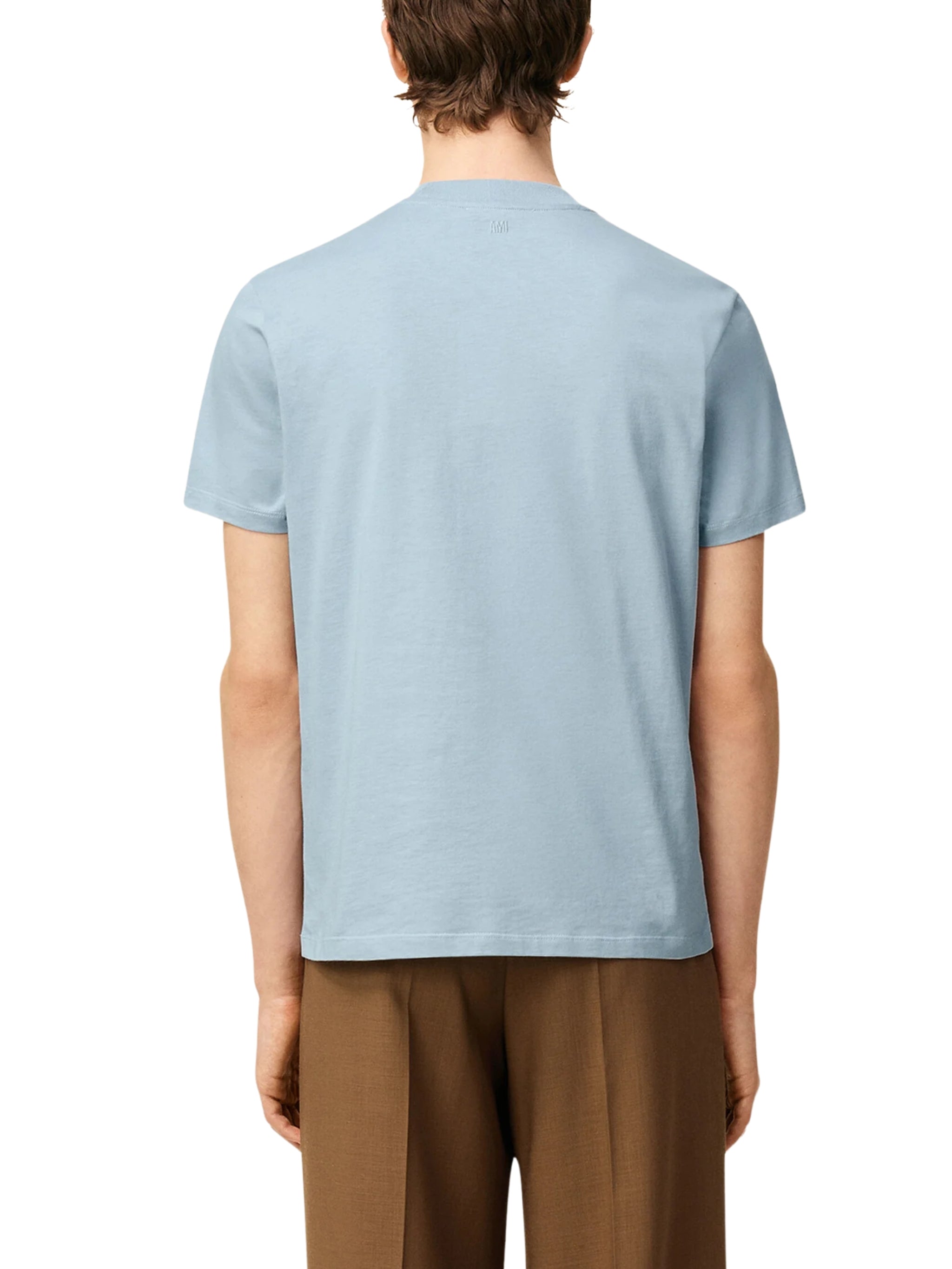 Blue Cotton Ami De Coeur T-shirt