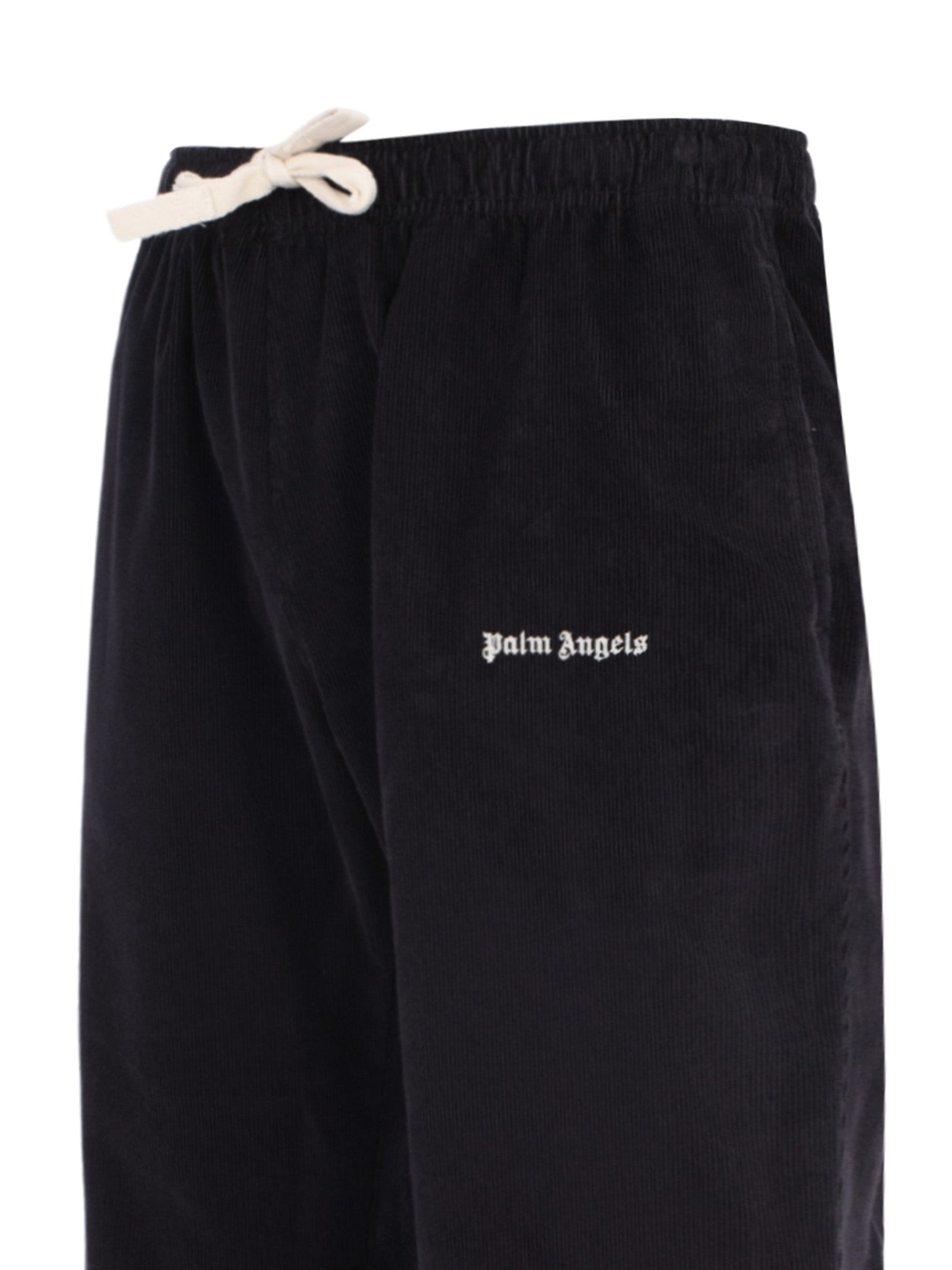 Classic logo cord travel pant anthracite