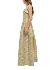 Octavia strapless gown