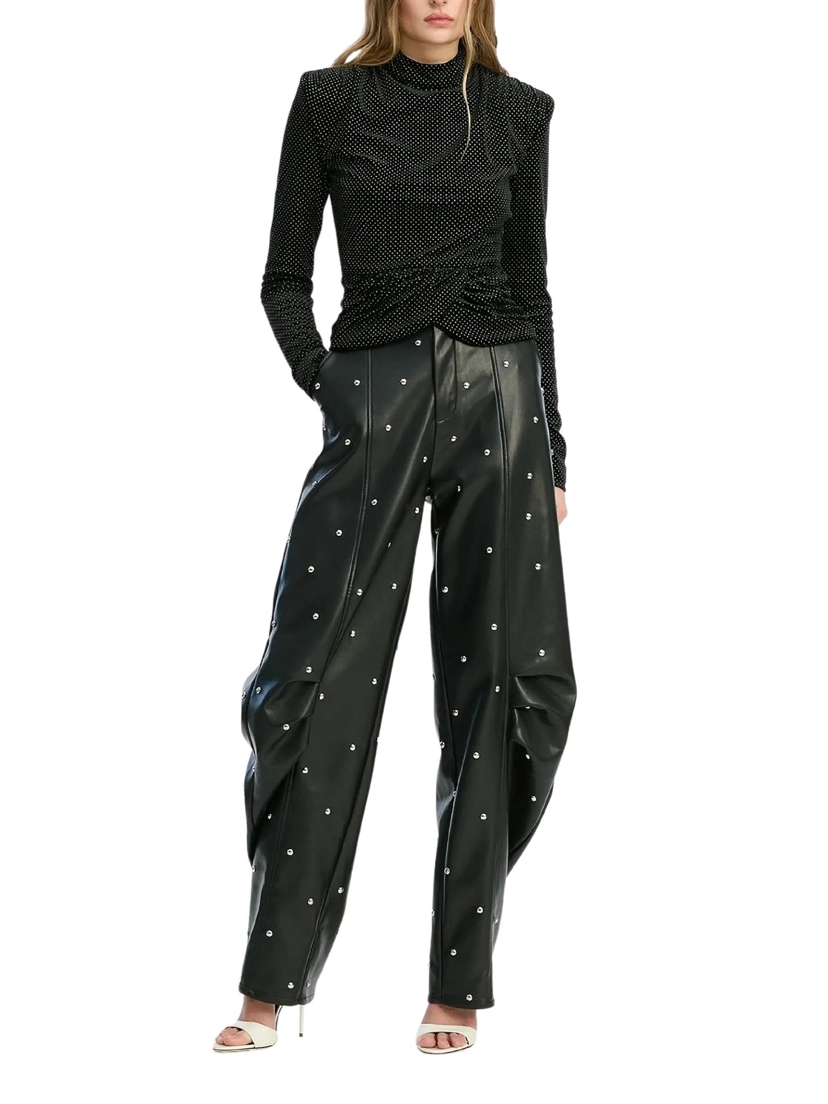 Studed cargo pants