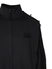 Multi lace trim raglan track jacket