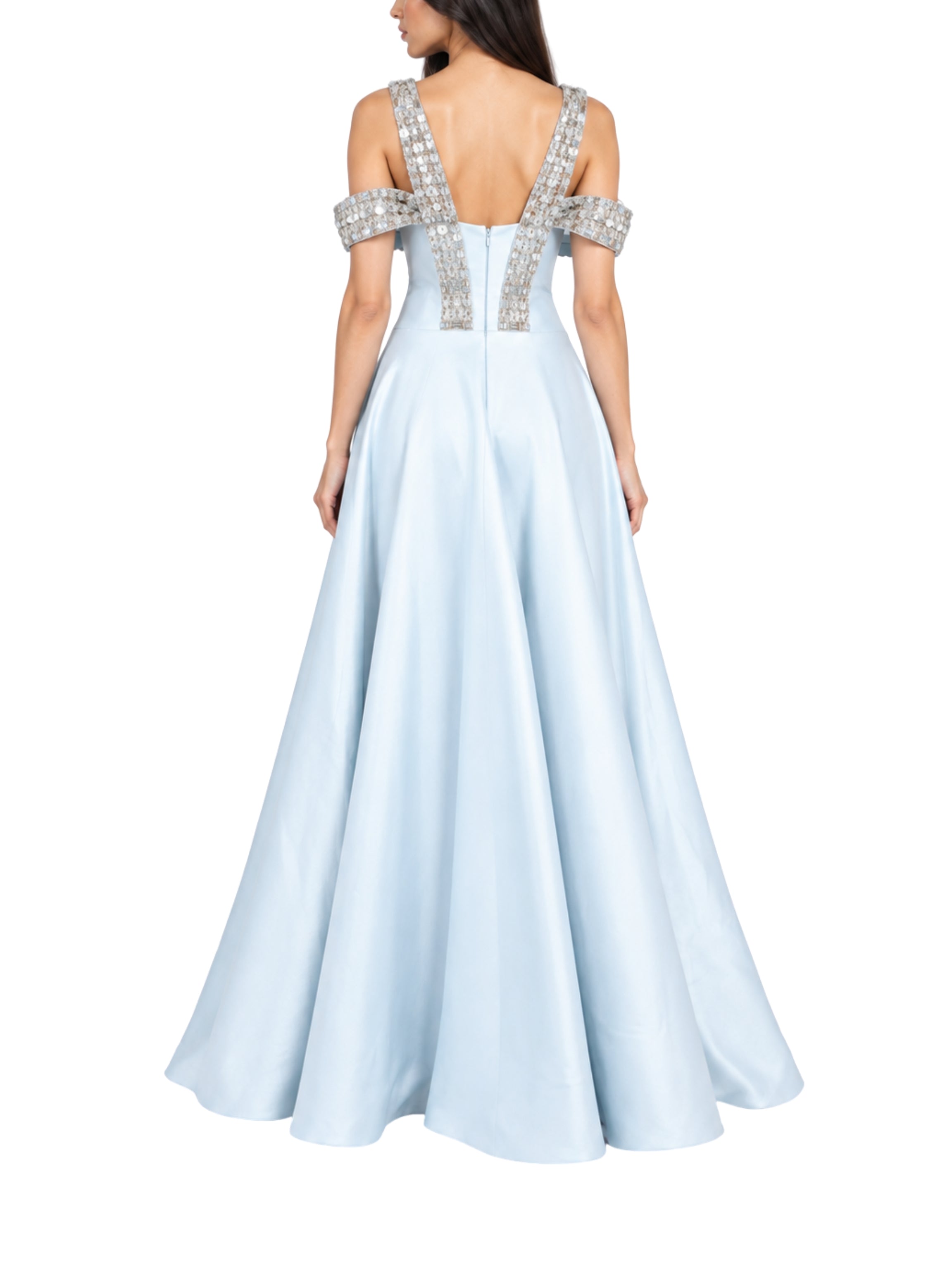 Loodyana Light Baby Blue Dress