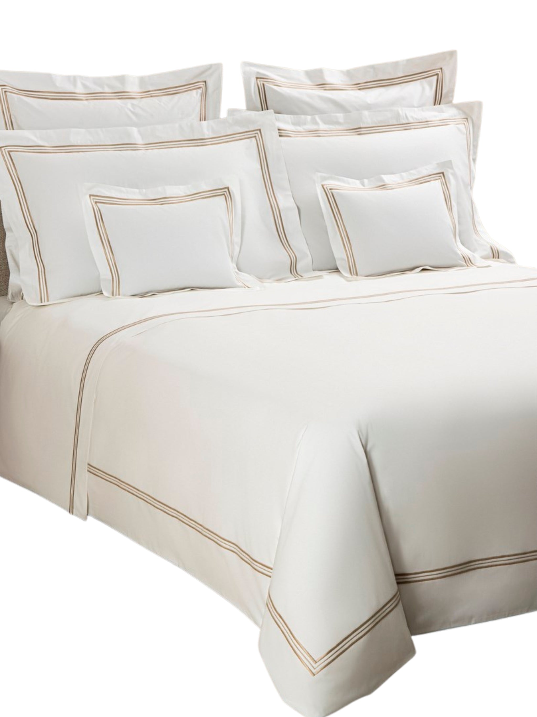 Triplo popeline bedset +2/51x71 20"x28" bedset