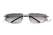 SILVER BLACK SUNGLASSES