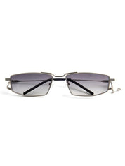 Silver black sunglasses