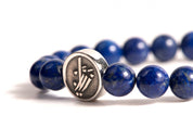 Lapis Lazuli silver bracelet