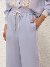 Everley lace trim pant