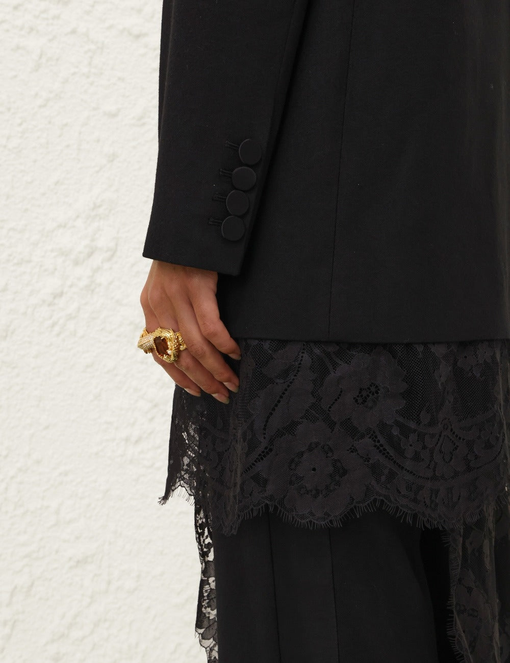 Valiant lace blazer